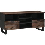 vidaXL TV omara 100x33.5x46 cm Trdna lesena mangovka & inženirski les | Shoptok.si