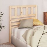  Uzglavlje za krevet 81 x 4 x 100 cm od masivne borovine | shoptok.hr