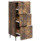  Ormar s ladicama Dimljeni hrast 33 x 34,5 x 92 cm | shoptok.hr