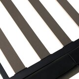 Livetastic oblazinjena postelja 181 cm x 201 cm , les, kovina, usnje črna | Shoptok.si