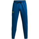 Under Armour Spodnji deli trenirke Rival Fleece Signature Joggers Modra