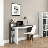 Modern Home Modernhome radni stol s policama crno-bijeli | shoptok.hr