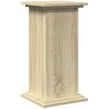  Stalak za izložbu s spremištem boja hrasta 31x30x60 cm drveni | shoptok.hr