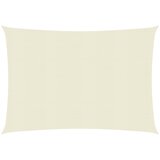 vidaXL Senčno jadro 160 g/m² krem 3x4 m HDPE, (20609669) | Shoptok.si