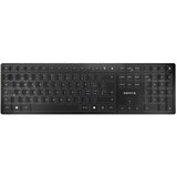Cherry KW 9100 SLIM keyboard Universal RF Wireless + Bluetooth QWERTZ Swiss Black | shoptok.hr