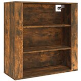 Maison Chic Stenska omarica - Zidna omarica dimljeni hrast 80x33x80 cm inženirski les iu1117, (22063258) | Shoptok.si