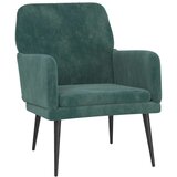  Fotelj temno zelen 62x79x79 cm žamet, (20701841) | Shoptok.si