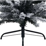 vidaXL Usko umjetno božićno drvce sa snijegom zeleno 120 cm PVC | shoptok.hr