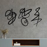 Wallity zidna dekoracija tramonto, 90 x 54 cm, crna | ePonuda.com