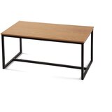 Bonami Essentials Klubska mizica v hrastovem dekorju v naravni barvi 47x90 cm Norden – | Shoptok.si