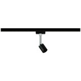 PAULMANN URail Stropna spot svjetiljka Pure II (D x Š x V: 6,6 x 5,8 x 15,1 cm, GU10, Crna) | shoptok.hr