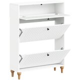  Ormar za cipele ALKMAAR 78 x 24 x 103 cm Konstruirano drvo | shoptok.hr