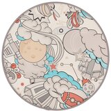  Dečije plafonsko svetlo KIDDY 2xE27/40W/230V belo/bež | Eponuda.com