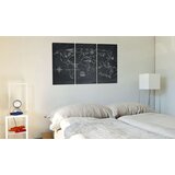  Slika na plutenoj podlozi - Travel broadens the mind (triptych) [Cork Map] 90x60 | shoptok.hr