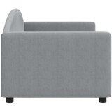 vidaXL dnevni krevet svjetlosivi 80 x 200 cm od tkanine | shoptok.hr