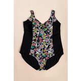 Fenzy Plus Size Kopalke S Potiskom, Črne | Shoptok.si