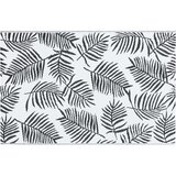Vanjski tepih ARAKIL bijelo-crni 190 x 290 cm PP | shoptok.hr
