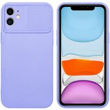 Cadorabo Ohišje, združljiv z Apple v Bonbon Purple - Zaščitni pokrov iz fleksibilnega silikona TPU in z zaščito pred kamero, (20596552) | Shoptok.si