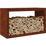  Stalak za drva za ogrjev 100x40x60 cm Pohabani čelik | shoptok.hr