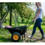Polar Plastična vrtna kolica tačke Cub Cart | 198 litara | Crna | 127x71x74 cm | BRANDED IN THE USA | shoptok.hr