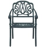  3-dijelni bistro set zeleni od lijevanog aluminija | shoptok.hr