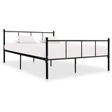  Za krevet crni metalni 160 x 200 cm | shoptok.hr