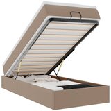  Okvir kreveta s madracem cappuccina 90x190cm umjetna koža | shoptok.hr
