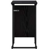  Bocni stol Crni hrast 40 x 31 x 55 cm Konstruirano drvo - Crni hrast | shoptok.hr
