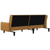  The Living Store Kavč dvosed z ležiščem rjav žamet - Raztegljiv Kavč, (21494971) | Shoptok.si