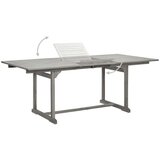  Vrtni blagovaonski stol (150 - 200)x100x75 cm od drva bagrema | shoptok.hr