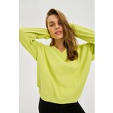 Marisse WOMEN'S SWEATSHIRT Z-BL-4807 LIME Cene