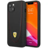 Ferrari usnjen ovitek Scuderia FEHCP13MRGOK za iPhone 13 6.1 - črn