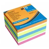 Notes 75x75 brilliant mix, sa posebno jakim lepkom, KOCKA 450 listova Info Notes