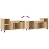 TV ormarić boja hrasta sonome 100x35x55 cm konstruirano drvo | shoptok.hr