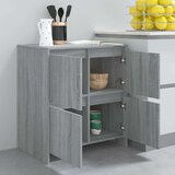 vidaXL Komode 2 kom boja sivog hrasta sonome 70x41x75 cm od iverice | shoptok.hr