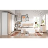 Marckeric Bela/naravna zakonska postelja v hrastovem dekorju s prostorom za shranjevanje 140x190 cm Sahara – | Shoptok.si