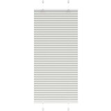 vidaXL Plisirana roleta svijetlosiva 55x150 cm širina tkanine 54,4 cm | shoptok.hr