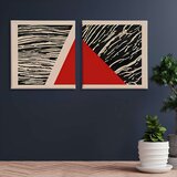 Wallity Zidna slika ASR_CNV2-18, 50x50cm, 2 dijela | Eponuda.ba
