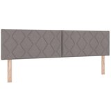  Krevet od pjene s madracem i LED-om Sivosmeđa 180 x 200 cm - Sivosmeđa 180 x 200 cm Dizajn s rombovima | shoptok.hr