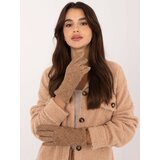 Wool Fashion Italia Gloves-AT-RK-23901.22-camel Cene