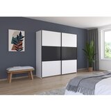 Rauch Möbel OMARA Z DRSNIMI VRATI, siva, bela | Shoptok.si