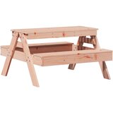  Stol za piknik za djecu 88 x 97 x 52 cm od masivne duglazije | shoptok.hr