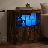  Komoda s LED svjetlima boja dimljenog hrasta 60x37x67 cm | Eponuda.ba