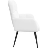 SOFA za dvije osobe Bijela 115 x 61 x 87 cm Tkanina | shoptok.hr