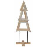  Božićno drvce s stalakom Smeđa 120 cm Masivna tikovina | Eponuda.com