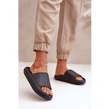 Boto PE1 Women's Lightweight Foam Slippers On Thick Sole Black Querceria | Shoptok.si