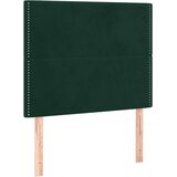  box spring s madracem LED tamnozeleni 90x190 cm baršun | shoptok.hr