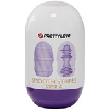 Pretty Love Smooth Stripes Cupid-X Masturbator Egg Cene