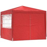  Zabavni šotor Rdeča 250 x 250 x 240 cm PE in jeklo, (5000219061) | Shoptok.si