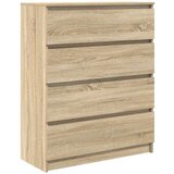 vidaXL Komoda boja hrasta sonome 80x35x99 cm konstruirano drvo | shoptok.hr